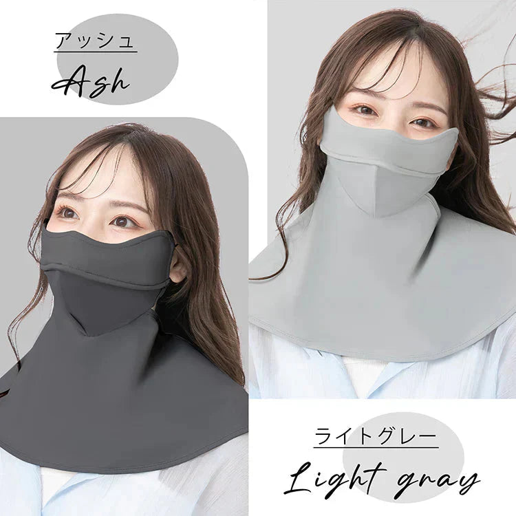 マスク 「アッシュ」 日焼け防止マスク 接触冷感 立体 おしゃれ スポーツマスク 布マスク 3Dマスク UVカット 遮光 洗える フェイスマスク フェイスカバー 吸汗速乾 男女兼用