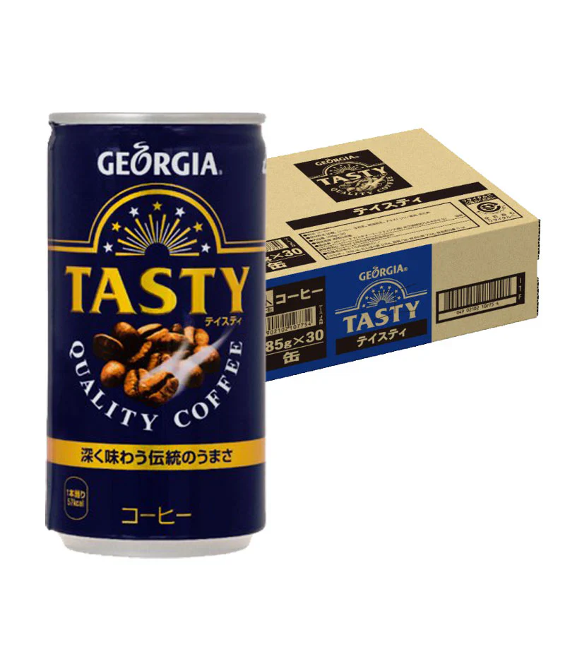 【送料無料】ジョージア テイスティ 185ml×1ケース/30本