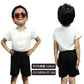ハーフパンツ 2枚セット 100cm（グレー2枚）子供 キッズ 大人 100 110 120 130 140 150 160 170 体操服 学生 運動会 男子 女子 幼稚園 グレー 黒 半ズボン 短パン 無地 綿 速乾