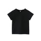 半袖 黒 170 Tシャツ 100％綿 無地 ジュニア レディース メンズ 男女兼用 160 170 180 コットン 吸汗速乾 中学生 高校生 大人 普段着 カジュアル トップス 洗い替え 白T