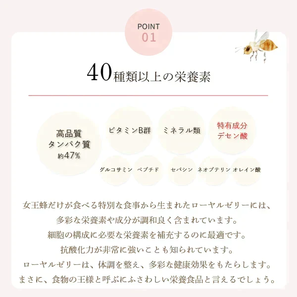 【残りわずか。。売り切れ御免】【訳あり：賞味期限12月27日まで】お母さんのためのロイヤルゼリー3000 ( 30粒入10日分 ) デセン酸1,050mg/袋！　 【美容 健康 アミノ酸 タンパク ビタミン】