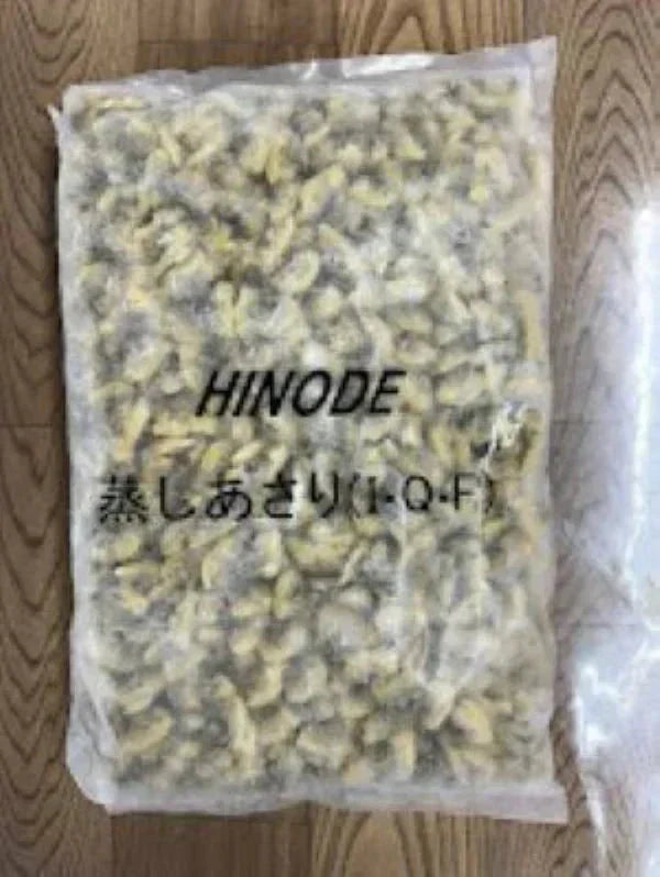 大人気商品！加熱調理用ボイル剥き あさり2kg（1kg×2パック）