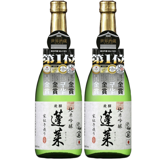 渡辺酒造店 純米吟醸 蓬莱 家伝手造り 720ml 2本