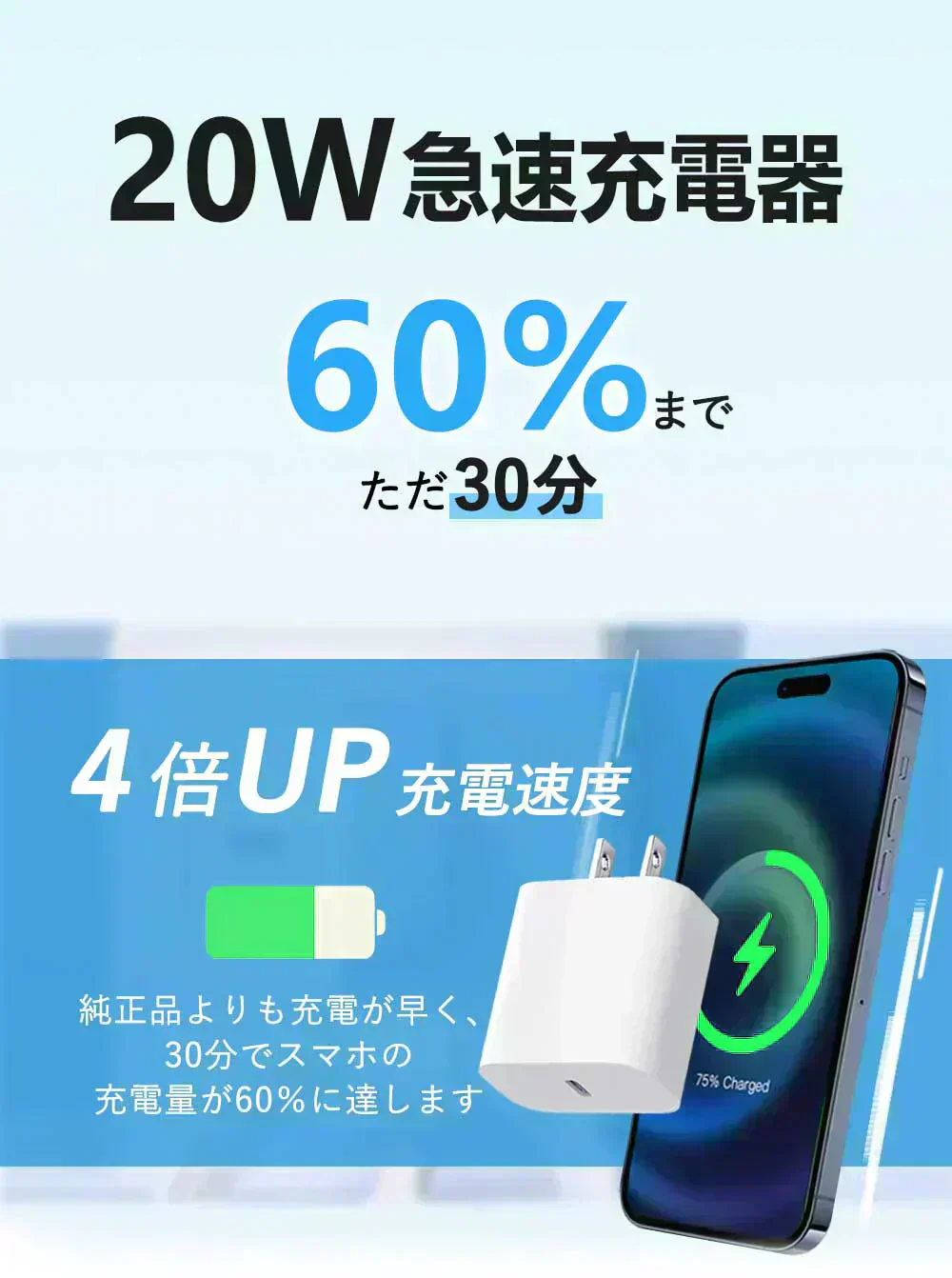 【爆安秒殺セール！】【耐久性改良・急速充電器】＼ Type-C to Lightning ／純正品質 iPhone充電器 アイフォン 充電器 タイプC 20W PD 急速充電器 ライトニング アダプター PSE認証 高速充電 PD充電器 充電ケーブル Type-Cコード アイホン ケーブル アイフォン 充電器 ライトニングケーブル 全機種対応