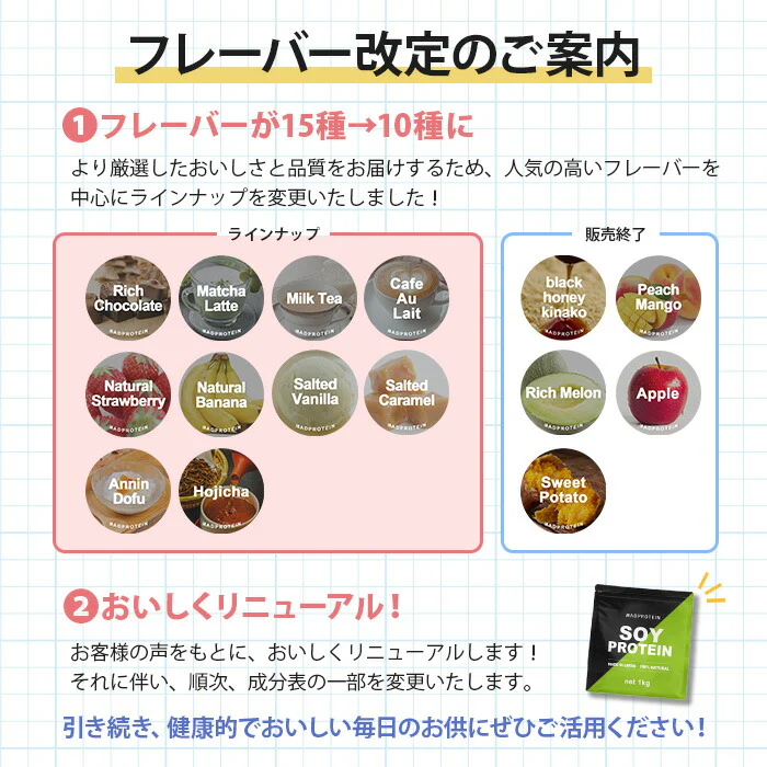 ソイプロテイン 5kg スイートポテト フレーバー 国内製造 (MADPROTEIN) マッドプロテイン