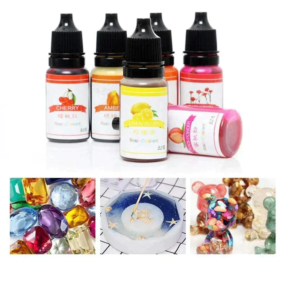 12色セット レジン着色剤カラフルレジン 着色料 カラーレジン