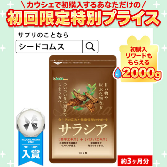 サラシア《約3ヶ月分》 送料無料 健康 サプリメント サプリ ダイエット サラシア  糖分 炭水化物【大容量】【ご新規さん限定商品】