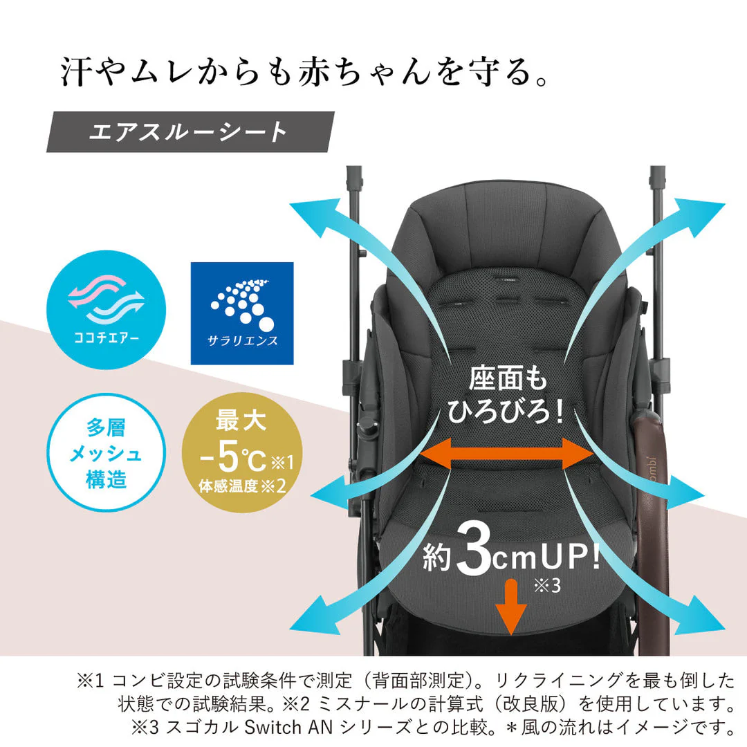 【コンビ公式ストア限定ー】スゴカルswitch エッグショック AS（グレイッシュピンク）