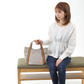 【レンガ】シンプルだけど、特別。 倉敷帆布 トートバッグ ミニ 小さめ レディース 通勤 おしゃれ ランチバッグ 30代 40代 50代 上品 きれいめ