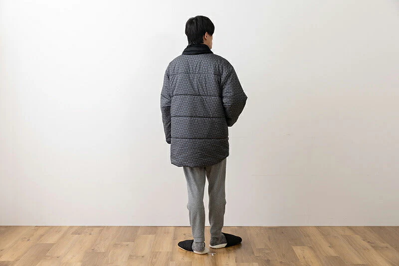 【ネイビー L～LLサイズ】テイジン 速暖半てん すぐぽか プラス メンズ レディース 誕生日 ギフト プレゼント 敬老の日 40代 50代 60代 70代 S-M/L-LL 洗濯可能 半纏