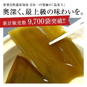 [大袋] 羅臼産 切り出し昆布 310g 徳用サイズ