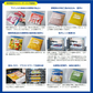 ziploc 旭化成 フリーザーバッグ ダブルジッパー 冷凍解凍用 お徳用 Mサイズ 120枚入り X3箱