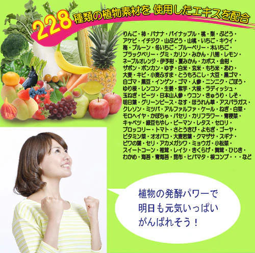 豊生　228種類の植物発酵エキス◆ 井藤漢方製薬 万田酵素 乳酸菌 ビール酵母 健康食品 サプリメント 国産 飲みやすい 野菜不足 食事バランス 健康 ヘルスケア 簡単 補給 30日分 １ヶ月分
