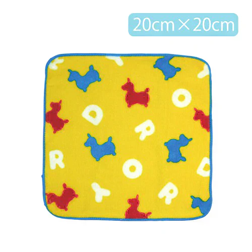 【ロディ】かわいいデザインのタオルハンカチ 3枚セット