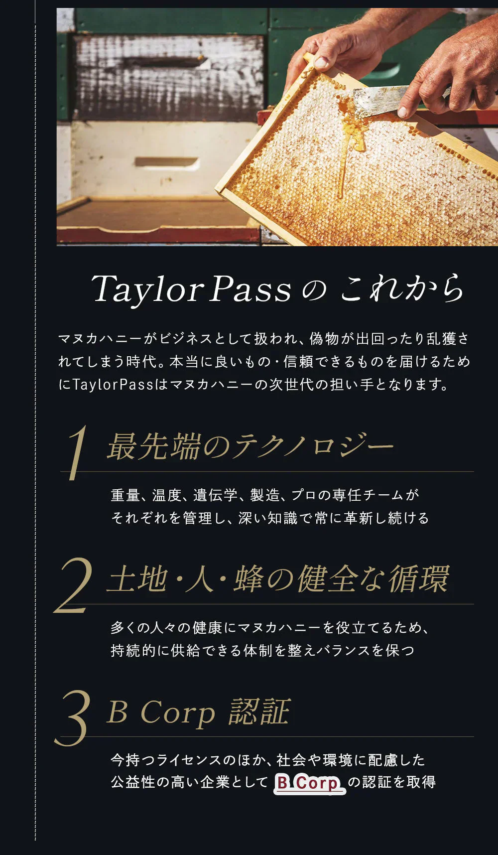 マヌカハニー UMF15+ [250g] MGO512～825 UMF協会認定【Taylor Pass ＆ マリリニュージーランド マヌカハニー】 生 はちみつ 非加熱 無添加 蜂蜜 モノフローラル 【送料無料】