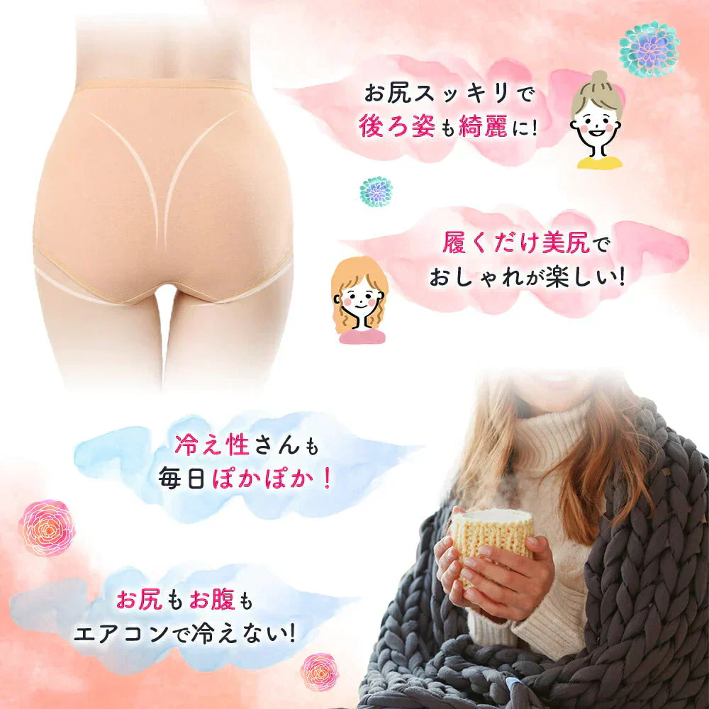 サニタリーショーツ ブラック 2XLサイズ 3枚セット ショーツ セット レディース ハイウエストショーツ コットン パンツ 無地 女性 下着 深め 深履き 産後 大きいサイズ フィット 綿 保温 冷え性対策 深ばき ショーツ クロッチ 綿100％ 温活ショーツ
