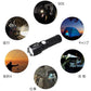 LEDライト 多機能懐中電灯 ハンディライト LED 充電式 超強力 ズーム 多モード 充電池付き 軍用 作業灯 停電 防水 防災対策 LEDライト ズーム機能