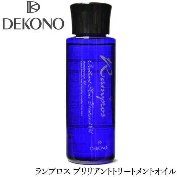 DECONO ランプロス ブリリアントトリートメントオイル 100mL ヘアオイル 洗い流さない ノンシリコン トリートメント アウトバス ディコーノ  全髪質用 天然成分100%