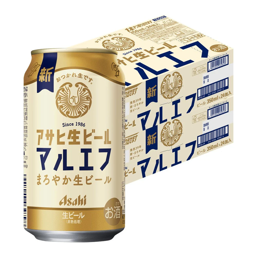 【タイムセール】アサヒ 生ビール マルエフ 350ml×2ケース/48本 YTR