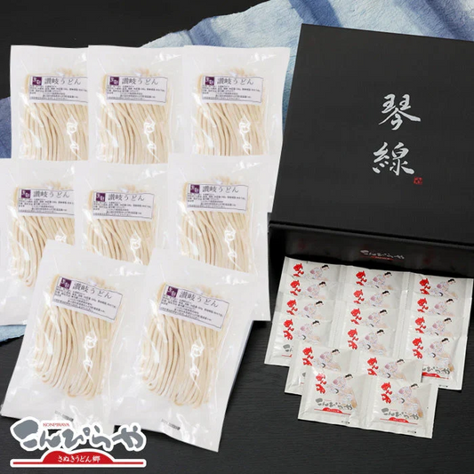 これぞ 讃岐うどん の真髄!!「琴線」うちたて純生さぬきうどんセット（16人前）つゆ付