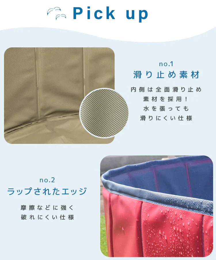 【120㎝】【レッド】プール 折りたたみ 空気入れ不要 120cm ボールプール 2way 子供用プール 水遊び 子ども 赤ちゃん プール ペット 犬 猫 室内遊び 折り畳みプール 室内プール ボール プール ボールハウス 室内 外遊び