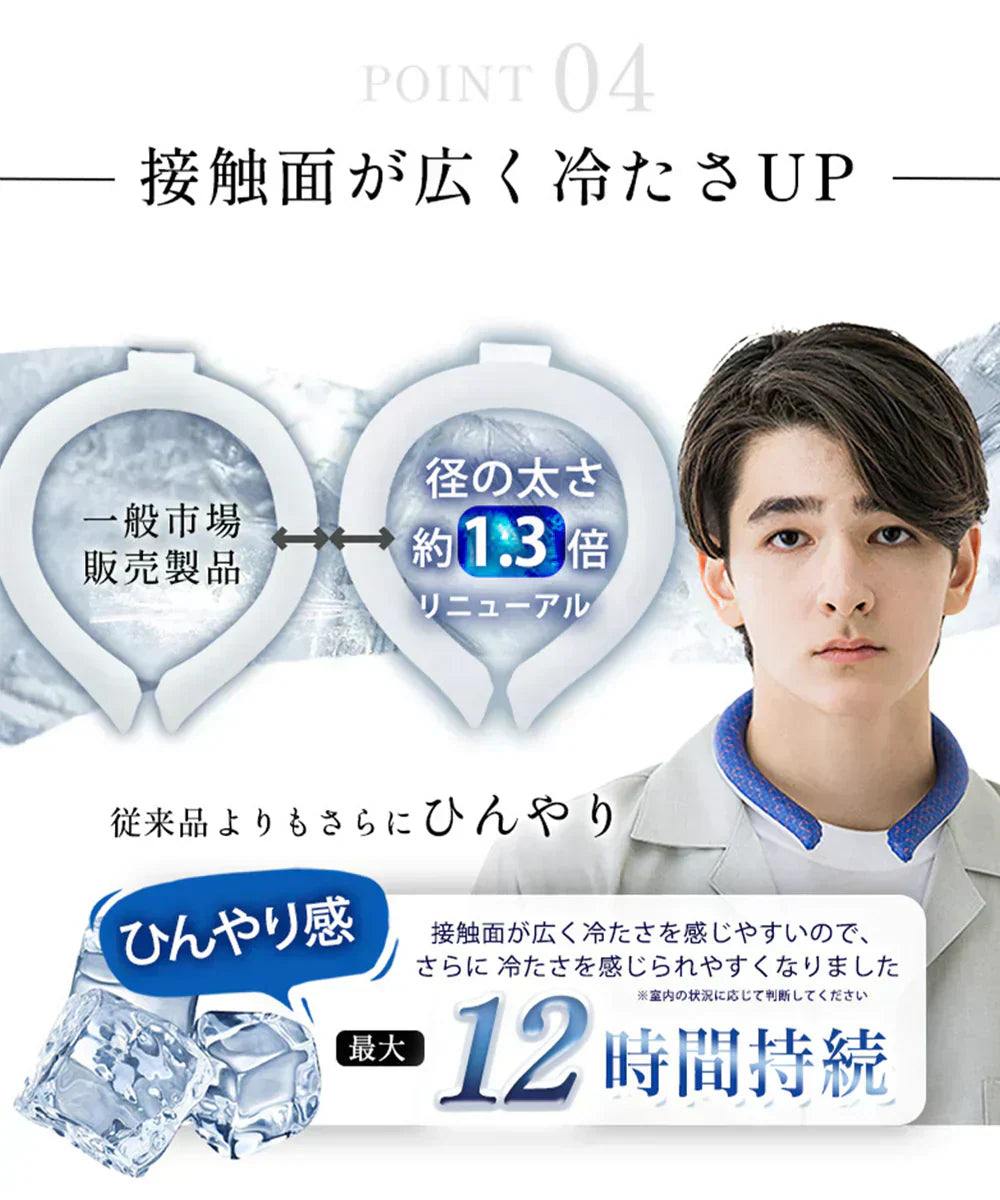 【福袋クールリング】5本入り MASCLUB クールリング 首ひんやりグッズ アイスネックリング クールネックリング 首掛け 爽快 暑さ対策 ネッククーラー 首 冷却リング アイスパック 冷感リング 涼しい 長持ち アイスネックバンド 繰り返し使用 ひんやりグッズ 冷感 結露しない 暑さ対策 熱中症 室外作業 花火大会 スポーツ観戦 アウトドア 男女兼用 大人用 子供用 (福袋Mサイズ×3本+Lサイズ×2本)