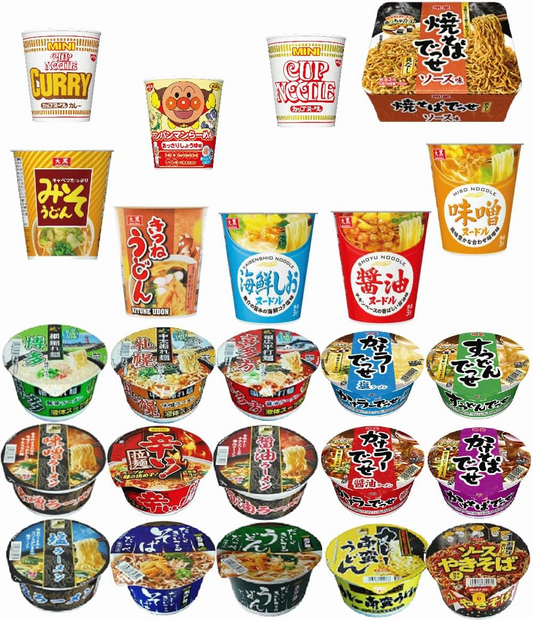 【リニューアル】 コスパを追及したカップ麺24種セット うどん そば ラーメン 焼きそば入り