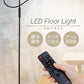 【ブラック】スタンドライト フロアライト LED おしゃれ 北欧 調光 間接照明 リモコン フロアランプ フロアスタンド LEDライト 目に優しい 床置き フレキシブル ライト 照明 読書灯 寝室
