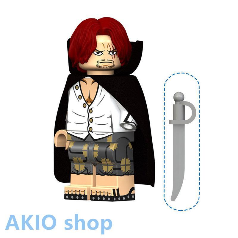 ワンピースブロックおもちゃ LEGO互換品 14点セット ルフィ サンジ 組立 玩具 おもちゃ ミニフィギュア 人気 漫画 アニメキャラクター プレゼント  s036