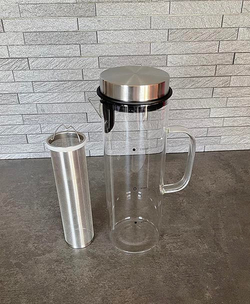 コールドブリューコーヒーボトル コーヒードリッパー 耐熱ガラス 水出しコーヒー 水出し緑茶 麦茶 コールドブリュー おしゃれ シンプル おうち時間