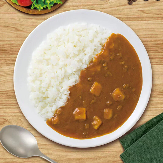 デリシャスカレー 中辛 170ｇ ２袋 野菜と果実をじっくり煮込み25種類のスパイスで仕上げた風味豊かなカレー　ポスト投函便【カウシェファーム収穫対象商品】