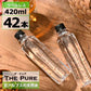【1本あたり40円】【ラベルレス】【送料無料】 【1ケース】 THE PURE ザ ピュア 北アルプスの天然水 420ml 42本 天然水 水 ナチュラルミネラルウォーター 北アルプスの天然水 炭酸水素イオン アルプス 飛騨 高山 軟水 岐阜県 日本製 国産 ローリングストック 備蓄  pure【ご新規さん限定商品】