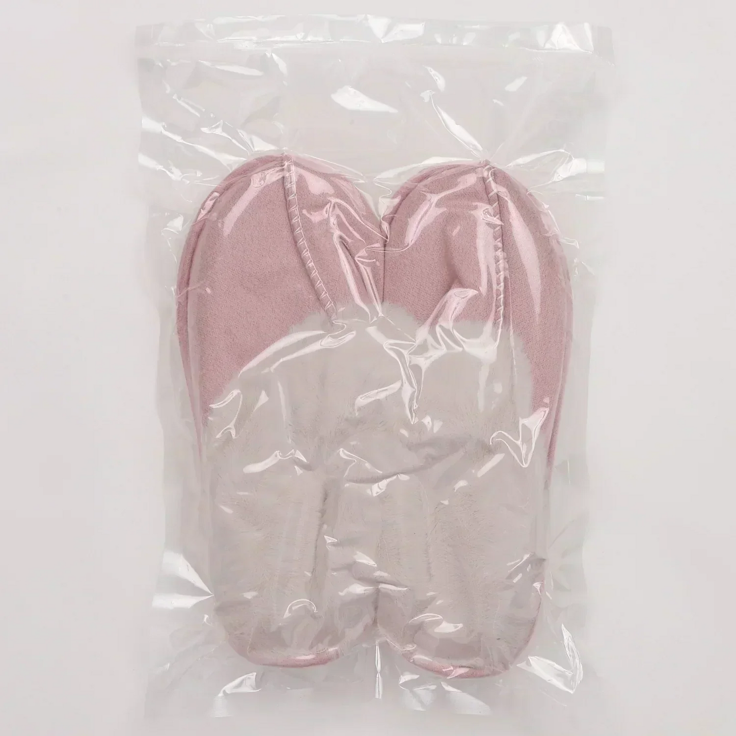 【ピンク／XS／圧縮梱包】ルームシューズ スリッパ ムートン 風 厚底 カップル メンズ レディース 来客用 もこもこ 暖かい かわいい おしゃれ ファー 冷え防止 屋内 寒さ対策 秋冬 冬用 フェイクファー 室内履き 新生活 プレゼント
