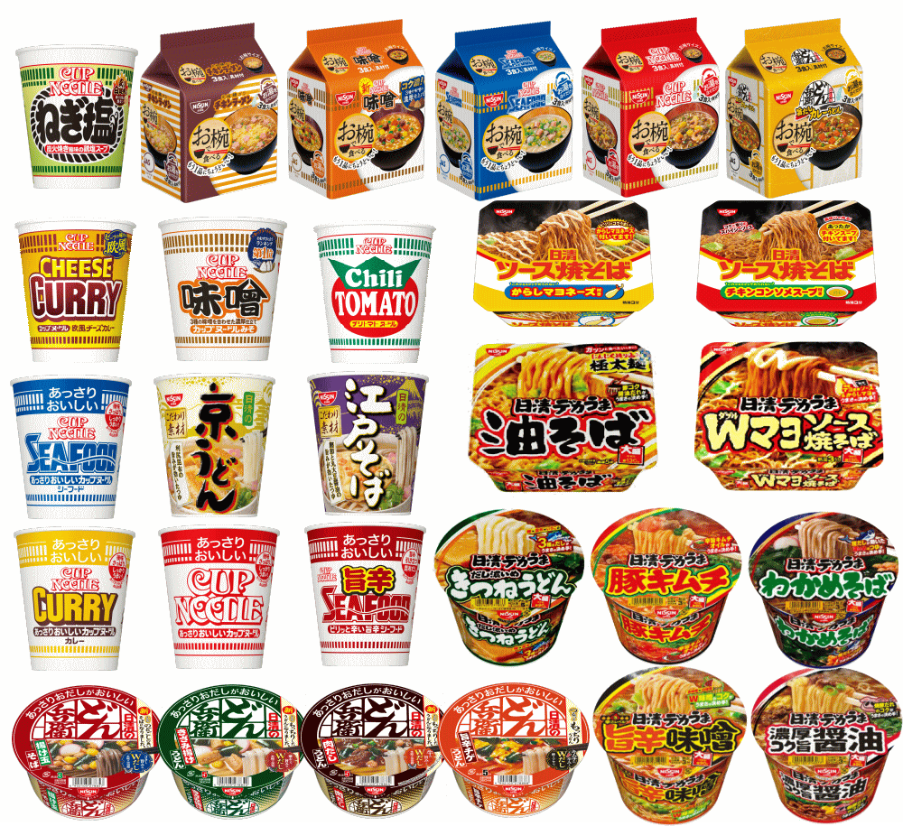 【カップ麺】【災害時に役立つ保存食特集】 お食事シーンに合わせたローリングストック 袋麺からデカ盛りまでの カップラーメン 焼きそば カップヌードル 日清食品 38食セット