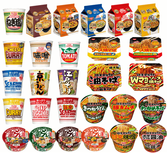 【カップ麺】【災害時に役立つ保存食特集】 お食事シーンに合わせたローリングストック 袋麺からデカ盛りまでの カップラーメン 焼きそば カップヌードル 日清食品 38食セット