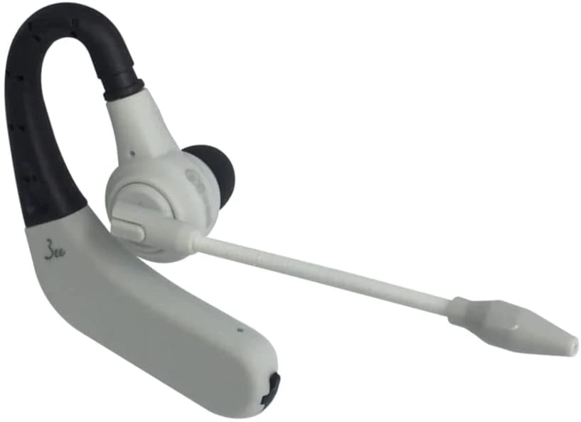 3ee Bluetooth ヘッドセット Call 02 ライトグレー（モノラル 片耳イヤホンタイプ） ノイズキャンセリングマイク