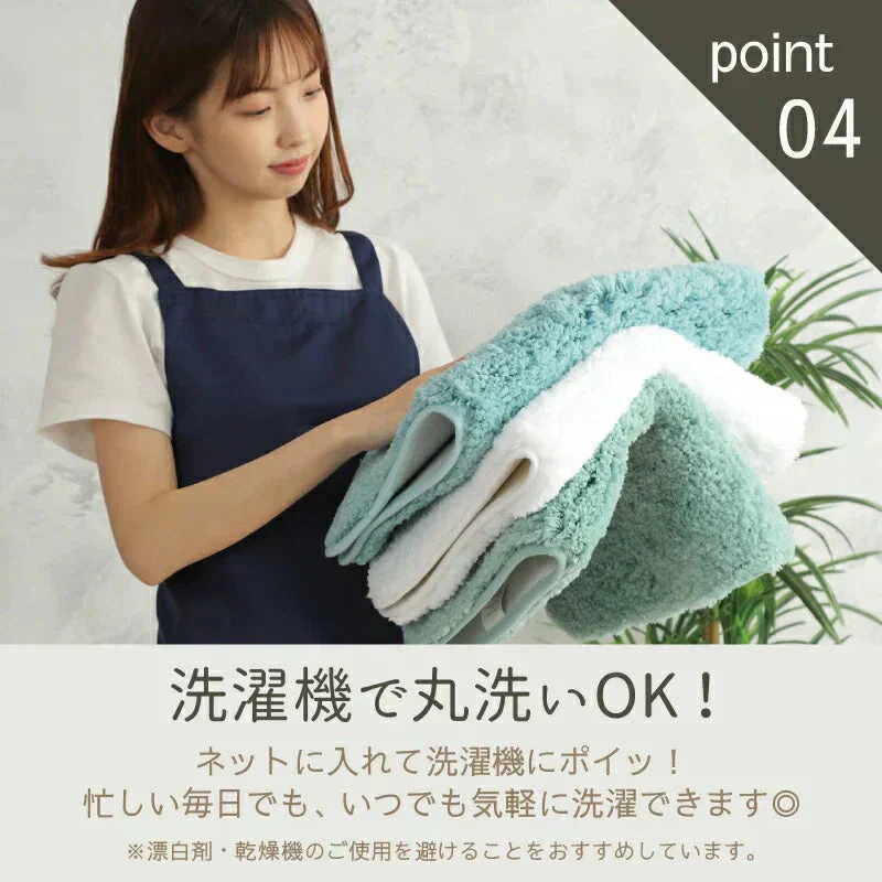 【グレー 50×80cm】バスマット 足ふきマット 極細繊維 トイレマット お風呂 マット 玄関マット 速乾 抗菌 防臭 エステ バスマット かわいい 珪藻土より 衛生的 快適 ふわふわ おしゃれ 40*60 50*80 送料無料 選べる 大判