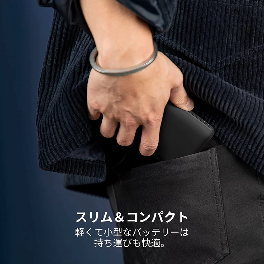 【 大容量10000mAh 送料無料】モバイルバッテリー ベルキン Belkin 大容量10000mAh iPhone&Android対応 最大15W 最大40時間 3台同時充電 3ポート(USB-C x 1 USB-A x 2) スリム&軽量