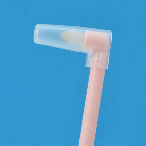ワンタフトブラシ「Miclin ミクリン 」フラットテーパー / ふつう 10本セット【Ciメディカル 歯ブラシ】 ( 専用キャップ 3個付き )【メール便送料無料】