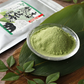 おいしいまんじゅう 6個入りと  熊笹茶パウダー30ｇのセット  わかさいも本舗 お茶請け お土産 ギフト お中元 クマザサ