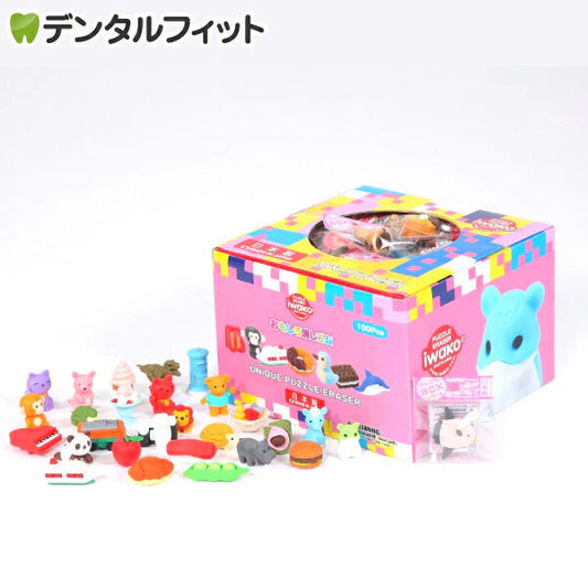 イワコー けしごむコレクション 「おもしろ消しゴム」 100個入り