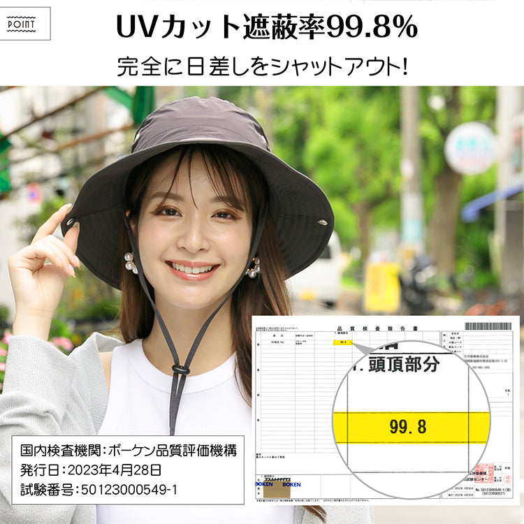 【ベージュ】ハット 帽子 プロテクター付き サファリハット 折り畳み UVカット つば広 あご紐付き 簡易保護 頭部保護 軽量 作業用 速乾 吸汗 メンズ レディース 男女兼用 アウトドア 夏 登山 ゴルフ ガーデニング フェス お洒落 おしゃれ