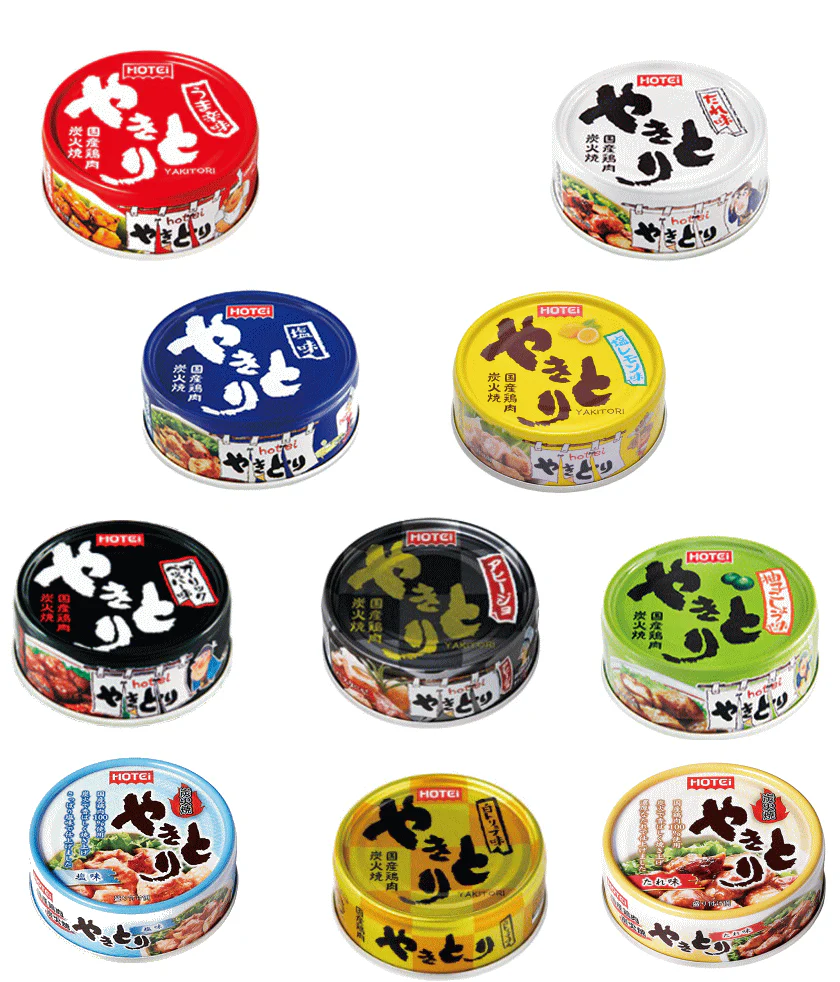 【缶詰 4+20】鶏好き歓喜！これでもかと“とり”を詰め込んだ、ホテイ缶詰め バラエティ24選！関東圏送料無料