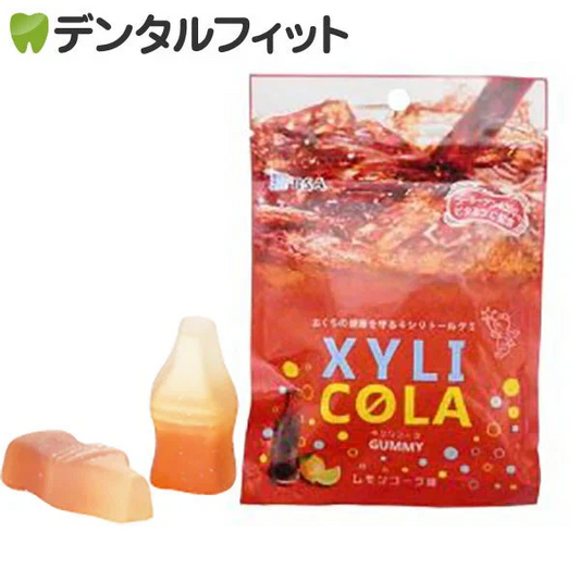 BSA キシリトールグミ キシリコーラ レモンコーラ味 1袋(48g)【メール便送料無料】