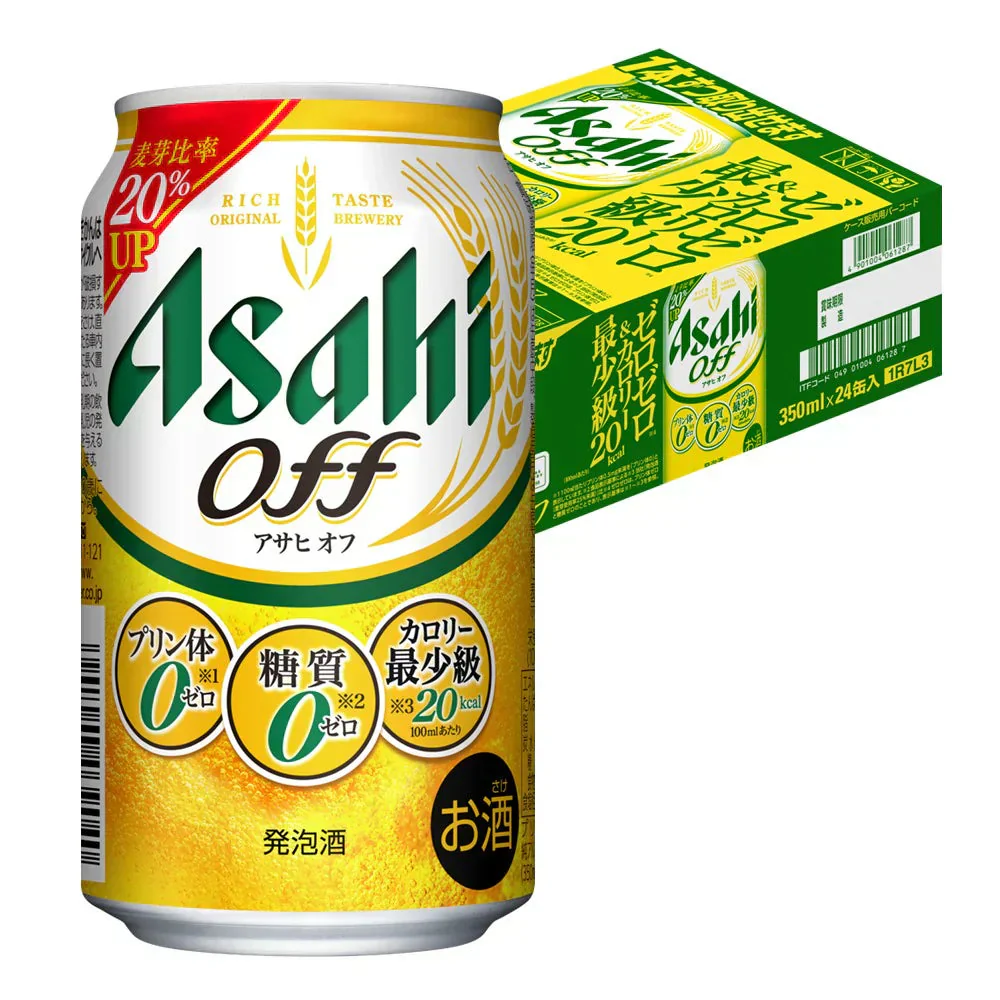アサヒ オフ 350ml×１ケース/24本 YTR