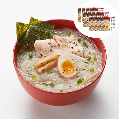 【終売】糖質0g ぷるんちゃん麺 鶏塩味 12袋入