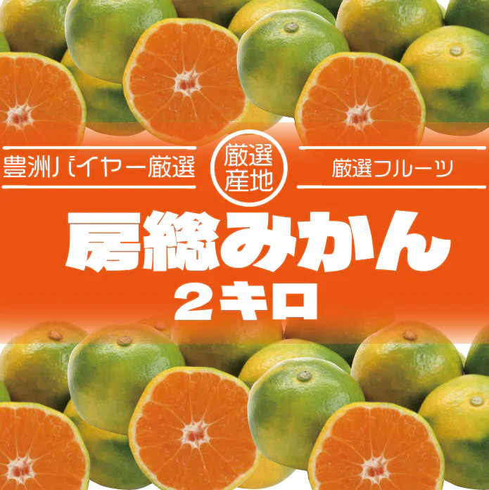 【房総みかん！出荷当日に収穫されたみかんを発送します！2㎏】産地直送　産直　千葉県産