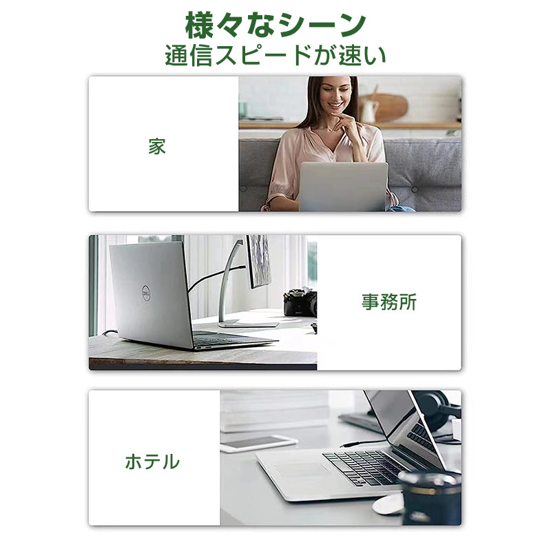 LAN分岐器 1Gbps ギガ LANポート増設 拡張 アダプター RJ45 ラン中継コネクタ lanハブ ルーター2ポート ネットワークスプリッタアダプタ CAT5 CAT6 CAT7