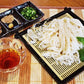 ざるうどん　お取り寄せ　九州ざる饂飩　210g×4袋　たっぷり　約8人前 セット 平打ち麺　つるつるモチモチ食感　熟成うどん麺　お試しグルメギフト