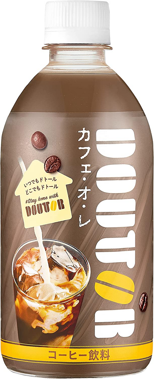 【送料無料】アサヒ飲料 ドトール カフェ・オ・レ 480ml×2ケース/48本